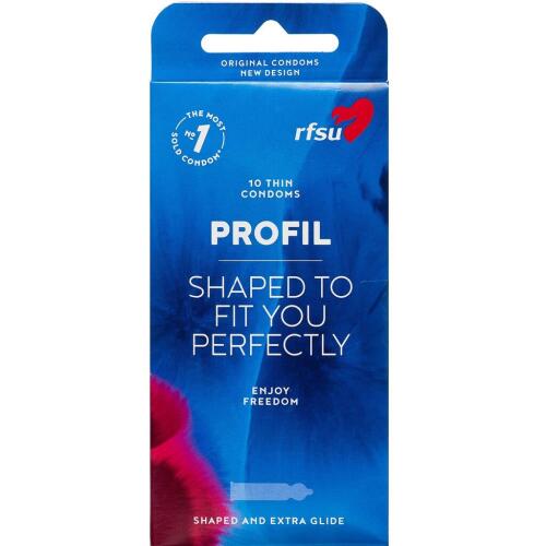 Køb RFSU Profil kondom 10 stk. online hos apotekeren.dk