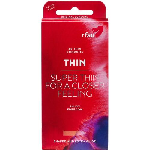 Køb RFSU Thin kondom 30 stk. online hos apotekeren.dk