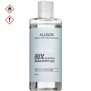 Køb Allison Håndsprit Gel 80% 250 ml online hos apotekeren.dk