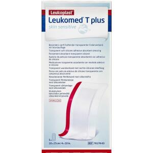 Køb Leukoplast Leukomed T Plus Sensitive 10x25 cm 5 stk. online hos apotekeren.dk