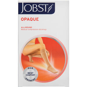 Køb Jobst Opaque Kompressionsstrømpe Natural str. XL 1 par online hos apotekeren.dk
