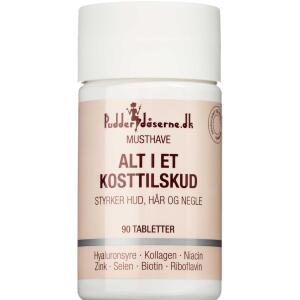 Køb Pudderdåserne Alt-i-en Kosttilskud 90 stk. online hos apotekeren.dk