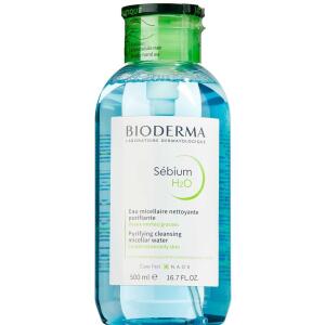 Køb Bioderma Sebium H2O pumpe 500 ml online hos apotekeren.dk