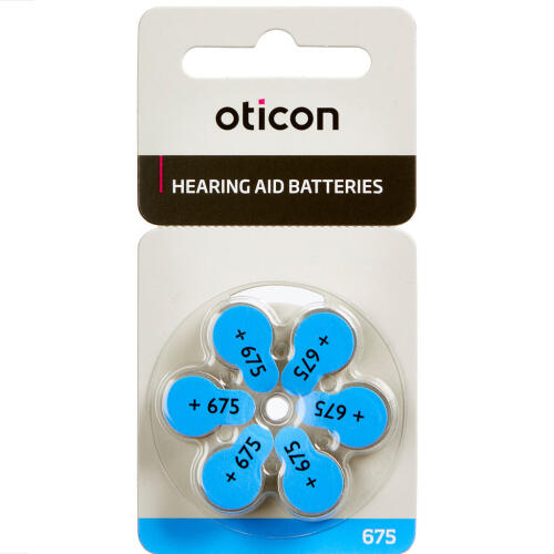 Køb OTICON BATTERI 675 online hos apotekeren.dk