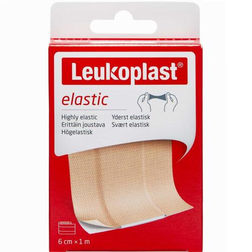 Køb Leukoplast Elastic 6 cm x 1 m plaster 1 stk. online hos apotekeren.dk