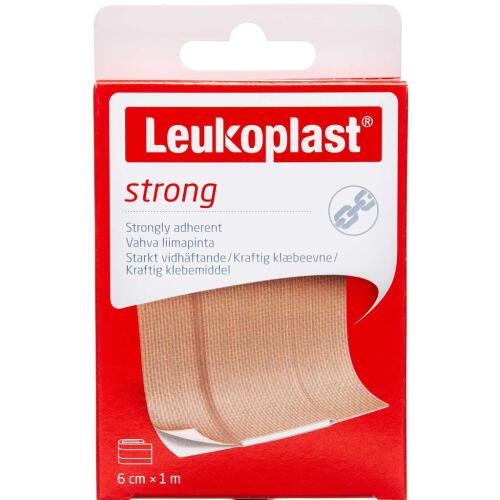 Køb LEUKOPLAST STRONG 6CMX1M online hos apotekeren.dk