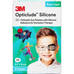Køb 3M Opticlude Skeleplastre Maxi Dreng 50 stk. online hos apotekeren.dk