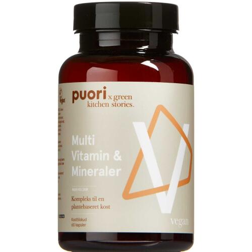 Køb Puori Multi Vitamin & Mineraler 60 stk. online hos apotekeren.dk