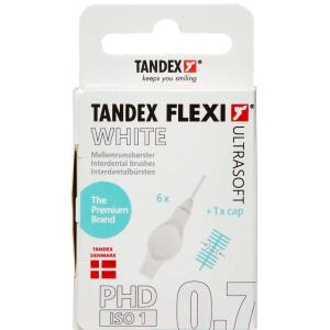 Køb TANDEX FLEXI US Mellemrumsbørste - WHITE 6 stk. online hos apotekeren.dk