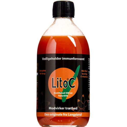 Køb Lito C Naturdrik 500 ml online hos apotekeren.dk