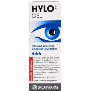 Køb HYLO-GEL Øjendråber 10 ml online hos apotekeren.dk