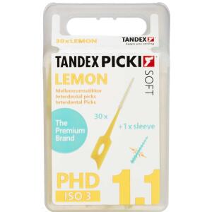 Køb TANDEX PICKI Tandstikker Soft - LEMON 30 stk. online hos apotekeren.dk