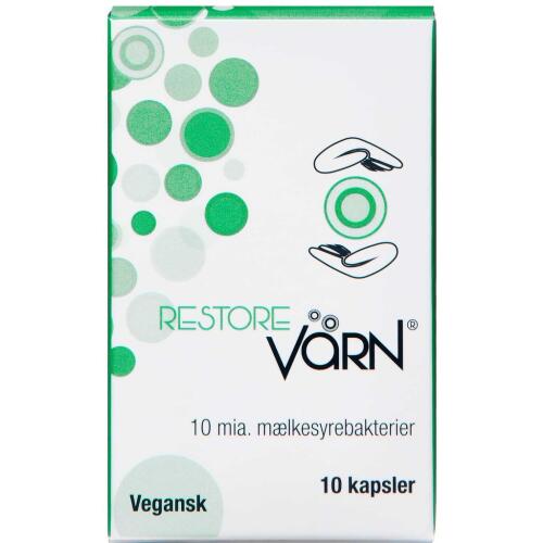 Køb RestoreVärn kapsler, mælkesyrebakterier, 10 stk. online hos apotekeren.dk
