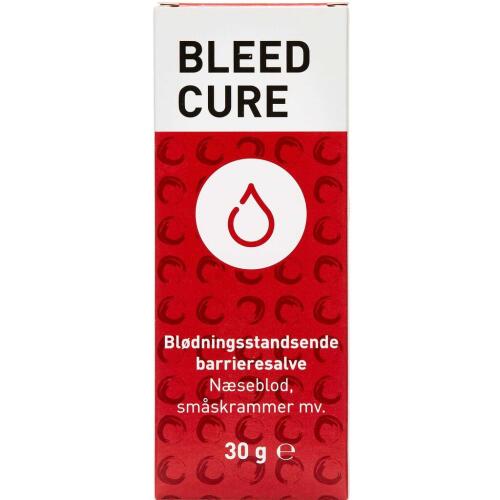 Køb Bleedcure Blødningsstandsende Barrieresalve 30 g online hos apotekeren.dk