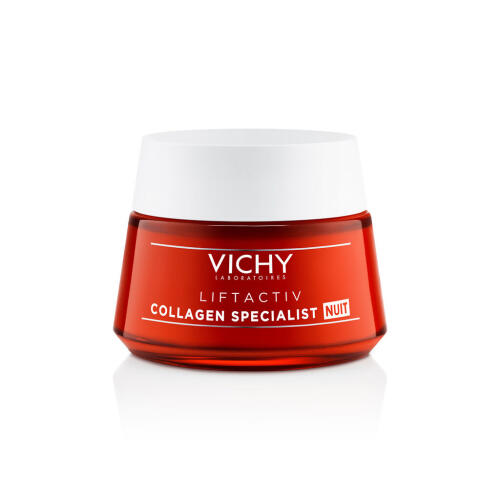 Køb Vichy Liftactiv Collagen Specialist natcreme 50 ml online hos apotekeren.dk