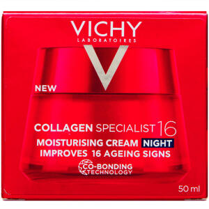 Køb Vichy Liftactiv Collagen Specialist natcreme 50 ml online hos apotekeren.dk