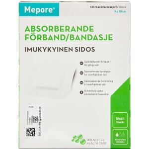 Køb Mepore Selvklæbende Forbinding 9x10cm 5 stk. online hos apotekeren.dk