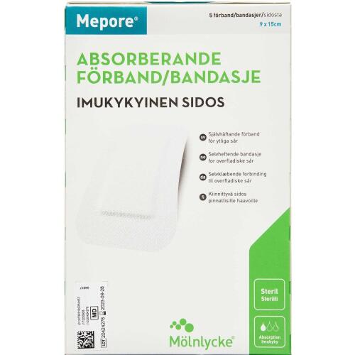 Køb MEPORE 9X15 CM online hos apotekeren.dk