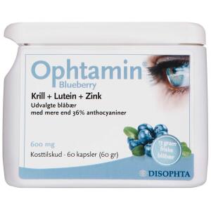 Køb Opthamin Blueberry 60 stk. online hos apotekeren.dk