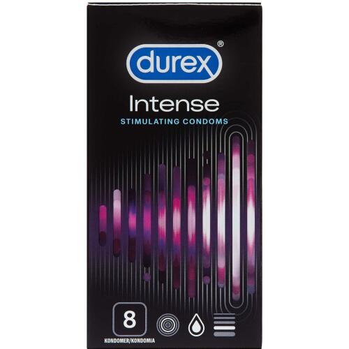 Køb Durex Intense Kondomer 8 stk. online hos apotekeren.dk
