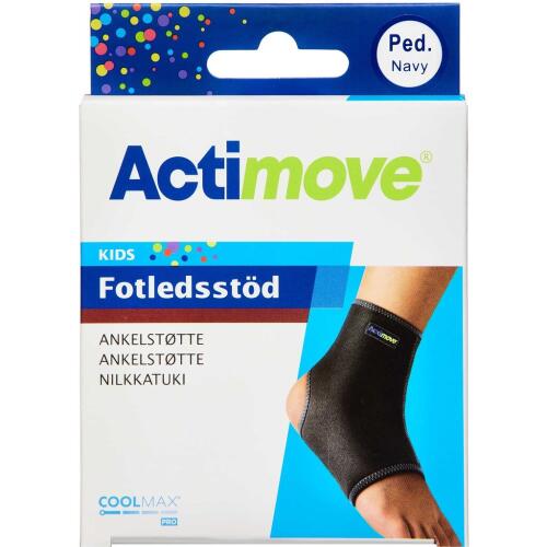 Køb Actimove Kids Ankelstøtte Pediatric Navy 1 stk. online hos apotekeren.dk