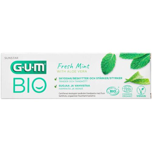 Køb GUM® BIO VEGAN TANDPASTA online hos apotekeren.dk