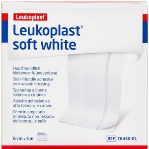 Køb Leukoplast Soft White 6cm x 5m online hos apotekeren.dk