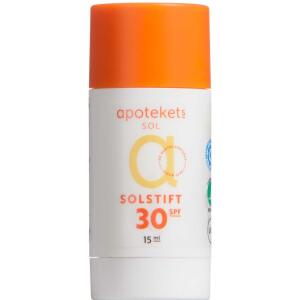 Køb Apotekets Solstift SPF30 15 ml. online hos apotekeren.dk