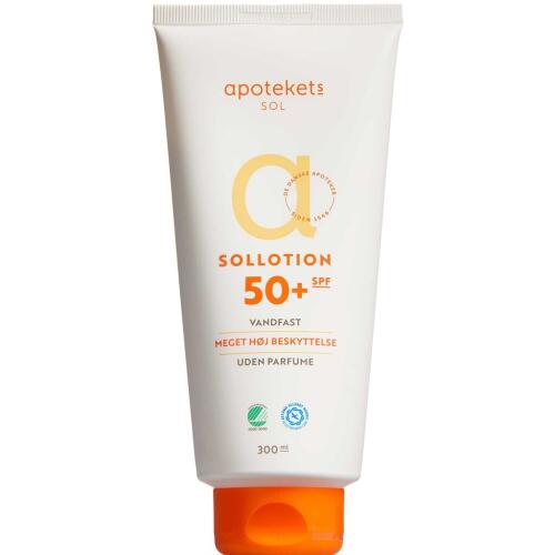 Køb APOTEKETS SOLLOTION SPF50+ online hos apotekeren.dk