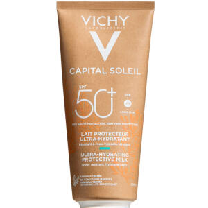 Køb Vichy Capital Soleil Solar Sollotion SPF50+ 200 ml online hos apotekeren.dk