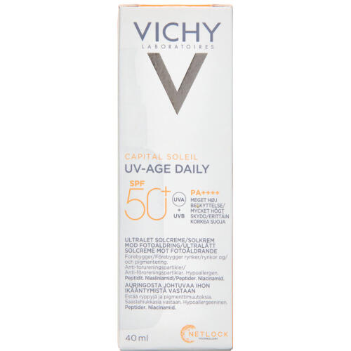 Køb Vichy Capital Soleil UV-Age Daily SPF50+ online hos apotekeren.dk