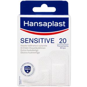 Køb Hansaplast Sensitive Strips 20 stk. online hos apotekeren.dk