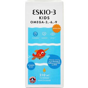 Køb ESKIO-3 KIDS OMEGA-3 APPELSIN online hos apotekeren.dk