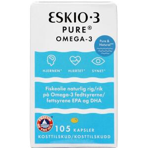 Køb Eskio-3 Pure Omega-3 105 stk. online hos apotekeren.dk