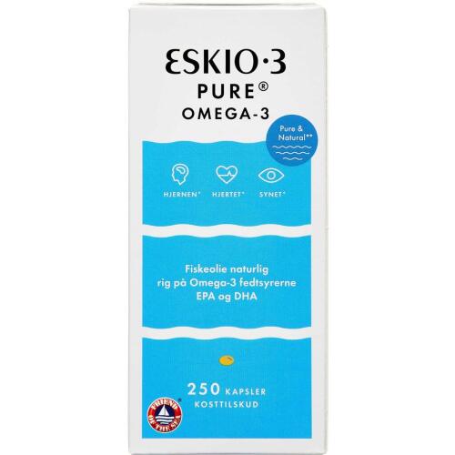 Køb Eskio-3 Pure Omega-3 250 stk. online hos apotekeren.dk