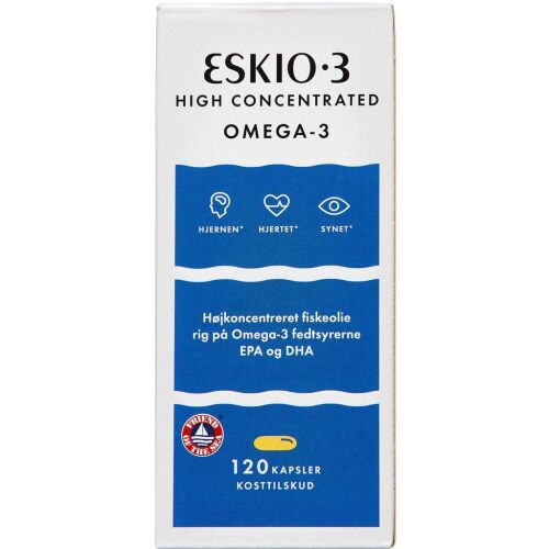 Køb ESKIO-3 HIGH CONCENT. OMEGA-3 online hos apotekeren.dk