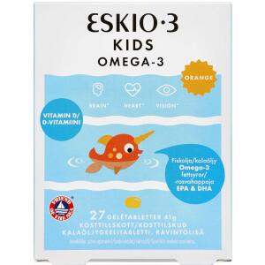 Køb ESKIO-3 KIDS CHEW OMEGA-3 online hos apotekeren.dk