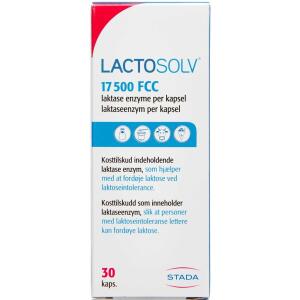 Køb LACTOSOLV KAPSLER online hos apotekeren.dk