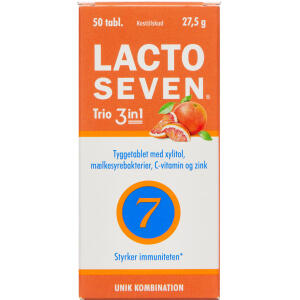 Køb Lacto Seven Trio 3 i 1 50 stk. online hos apotekeren.dk