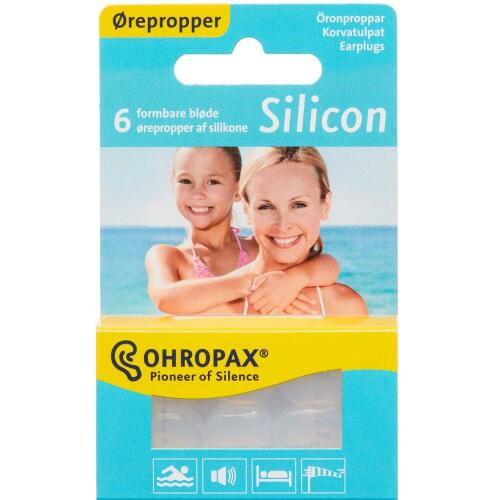 Køb OHROPAX SILICON ØREPROPPER online hos apotekeren.dk