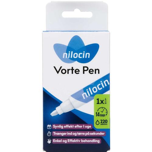 Køb Nilocin Vorte Pen 3 ml online hos apotekeren.dk
