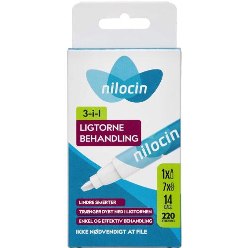 Køb NILOCIN LIGTORN PEN+ PLASTRE online hos apotekeren.dk
