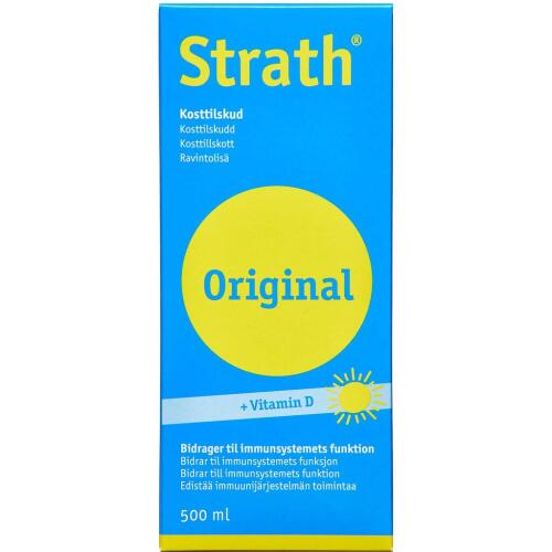 Køb Strath Original D-vitamin 500 ml online hos apotekeren.dk