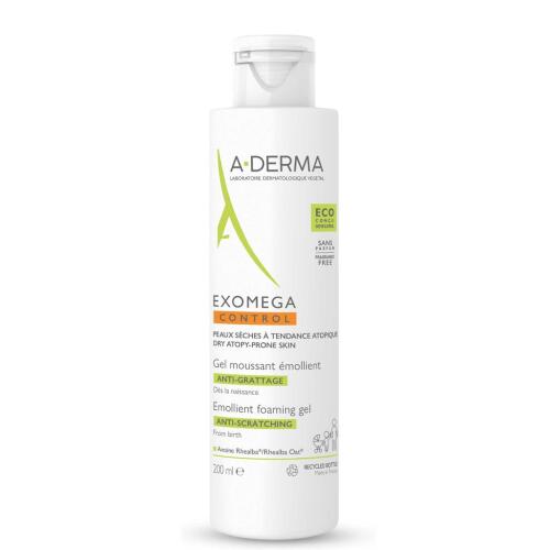 Køb A-Derma Exomega Control Gel 200 ml online hos apotekeren.dk