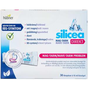 Køb Silicea Mave-Tarm gel Direkt 30x15 ml online hos apotekeren.dk
