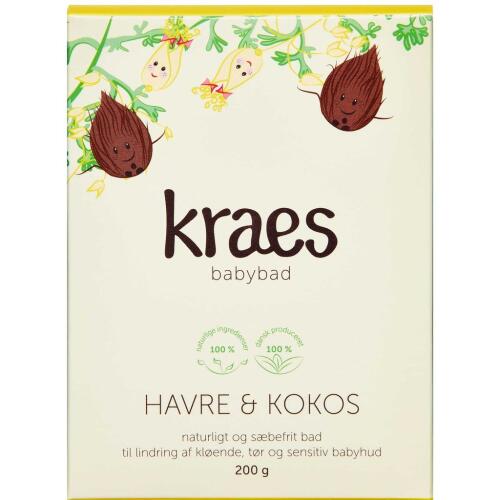 Køb KRAES BABYBAD HAVRE/KOKOS online hos apotekeren.dk