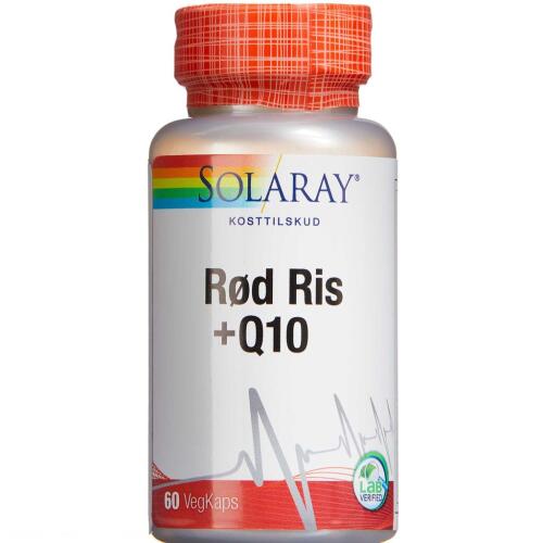 Køb Solaray Rød Ris + Q10 60 stk. online hos apotekeren.dk