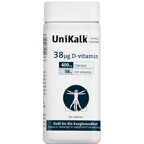 Køb UNIKALK 38 MIKG D-VIT. online hos apotekeren.dk