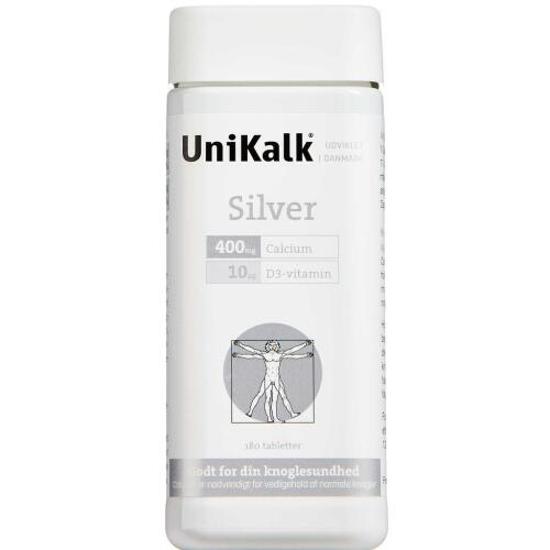 Køb UniKalk Silver 180 stk. online hos apotekeren.dk