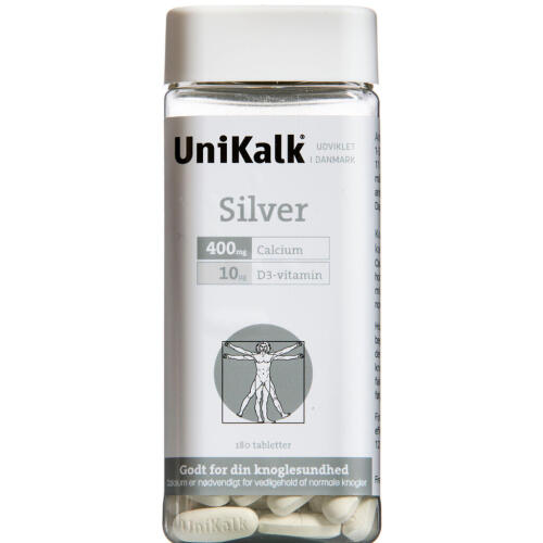 Køb UniKalk Silver 180 stk. online hos apotekeren.dk